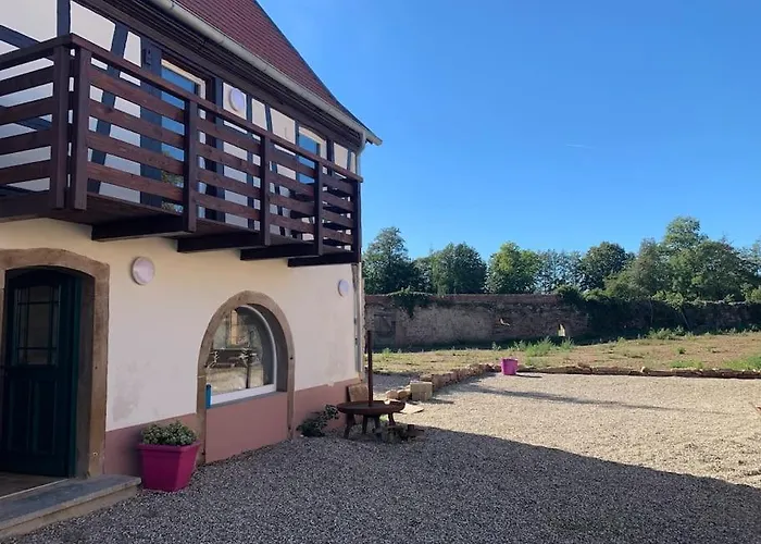 T3 Neuf - Maison Alsacienne Au Calme Avec Cour Privee Appartement *